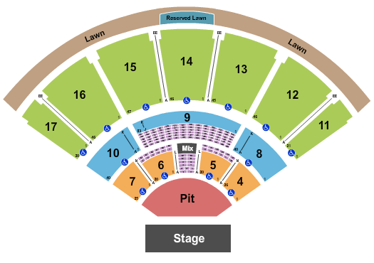 The MidFlorida Credit Union Amphitheatre Suicideboys Seating Chart